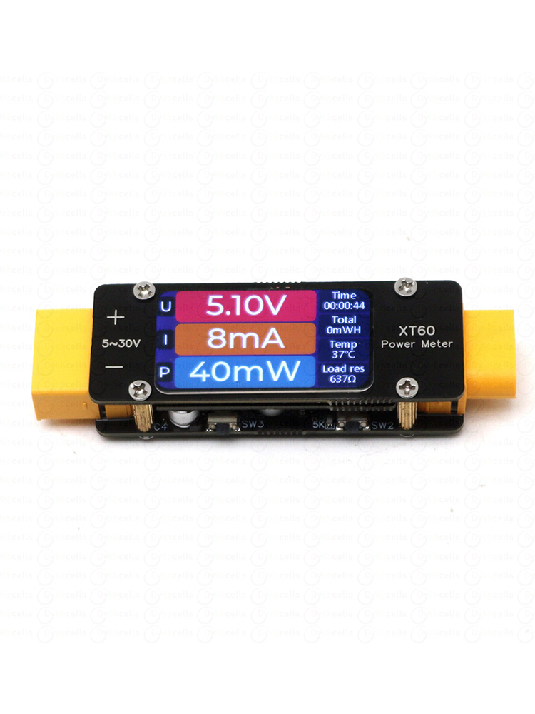 Drone Battery Voltage Checker - 2mA-64A DC XT60 Ampermetre Güç Ölçer