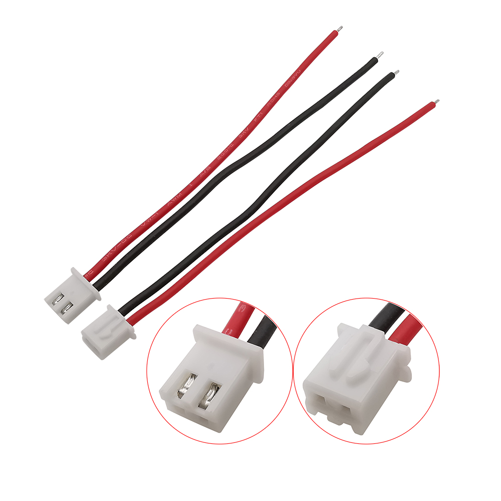 Drone Battery Balance Charger - 10 adet 10cm 1S/2S/3S/4S/5S/6S/7S pil şarj