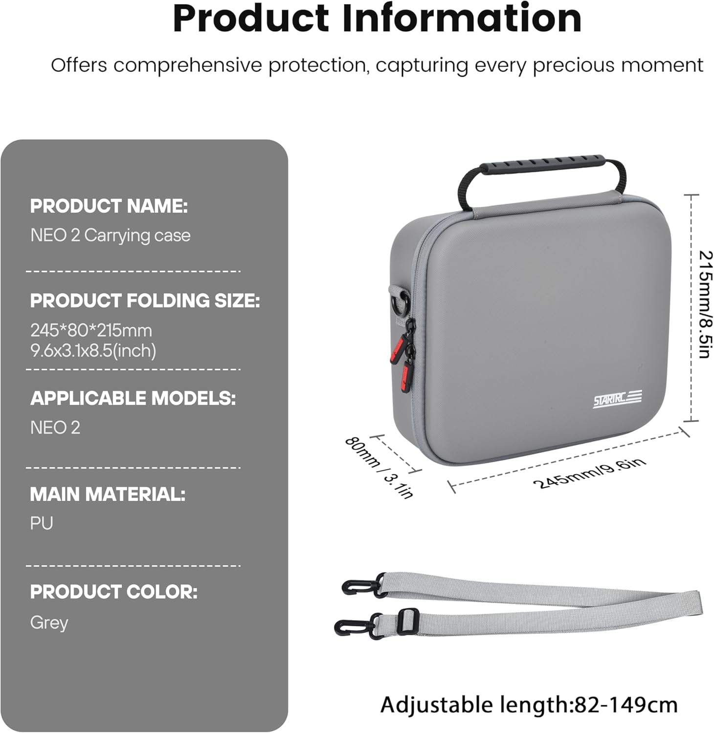 STARTRC Neo 2 Taşınabilir PU O - Drone Battery Bag incelemesi ve fiyatı