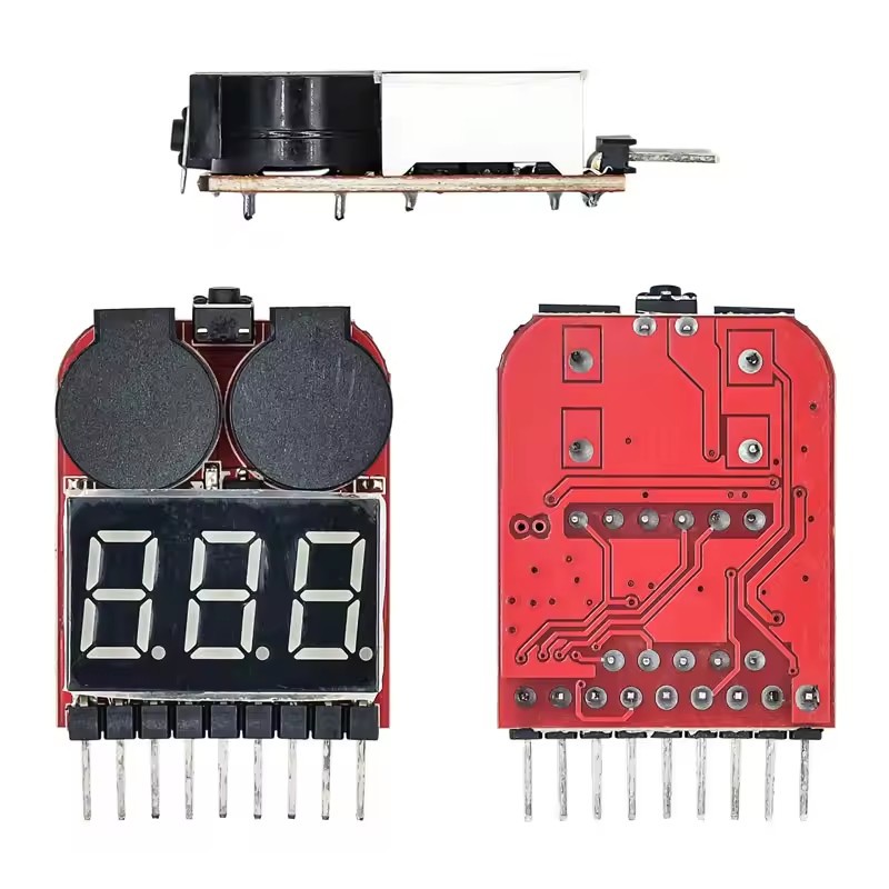 Oike 1-8S 2IN1 Lipo Pil Voltaj - Drone Battery Voltage Checker incelemesi ve fiyatı