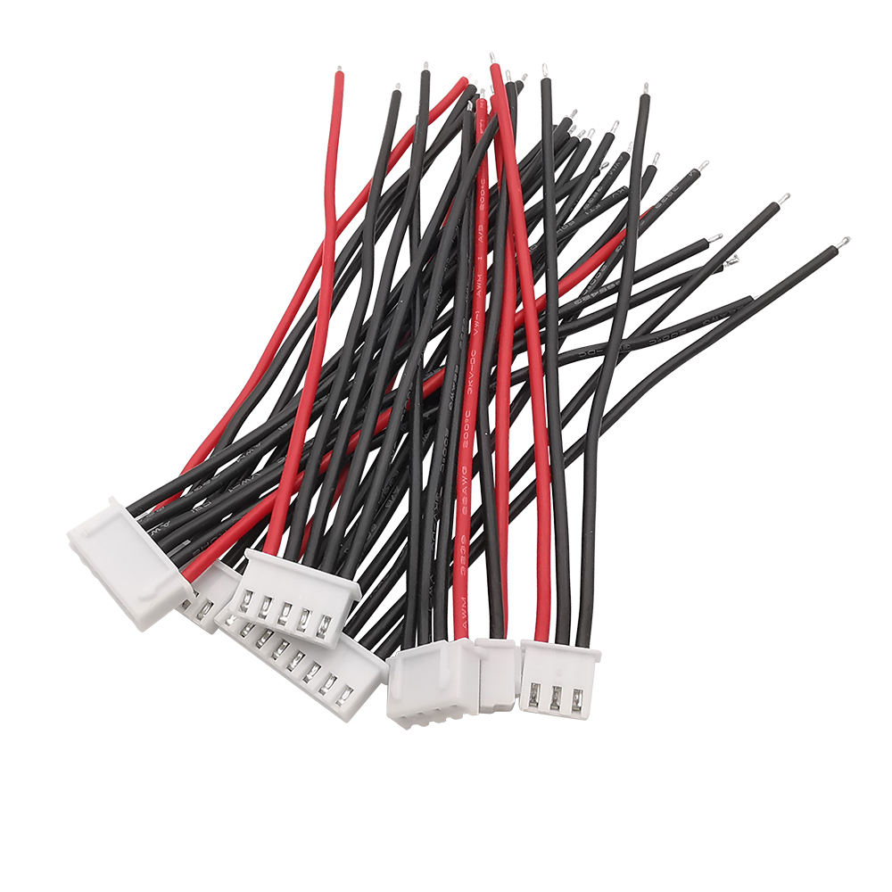 10 adet 10cm 1S/2S/3S/4S/5S/6S - Drone Battery Balance Charger incelemesi ve fiyatı