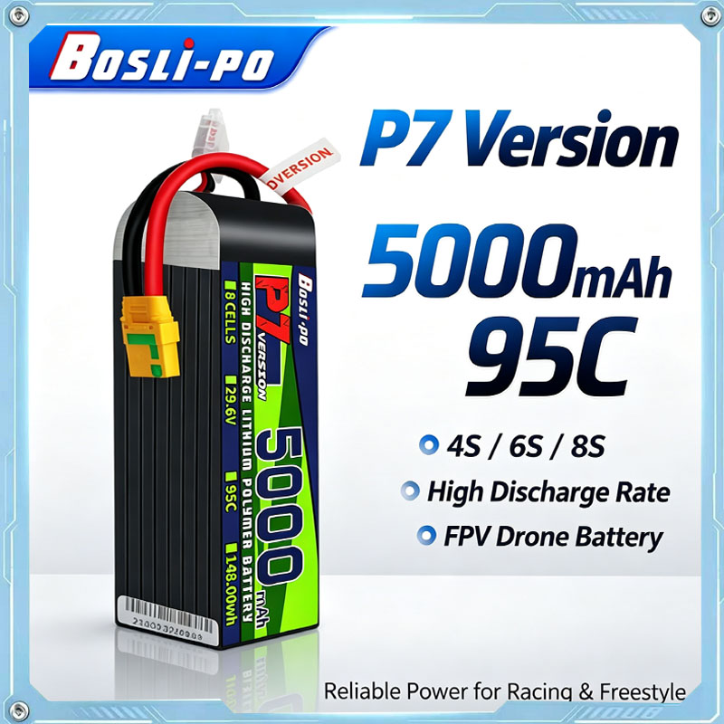 Boslipo P7 Versiyon 5000mAh 95 - Drone Battery 4S incelemesi ve fiyatı