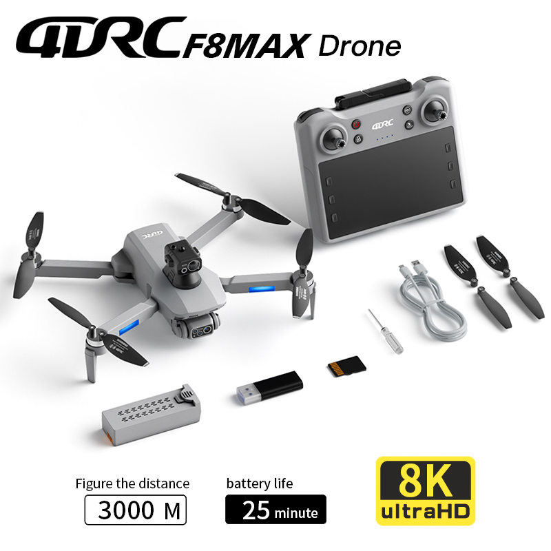 F8 MAX GPS Drone Profesyonel 8 - Drone Battery Box incelemesi ve fiyatı