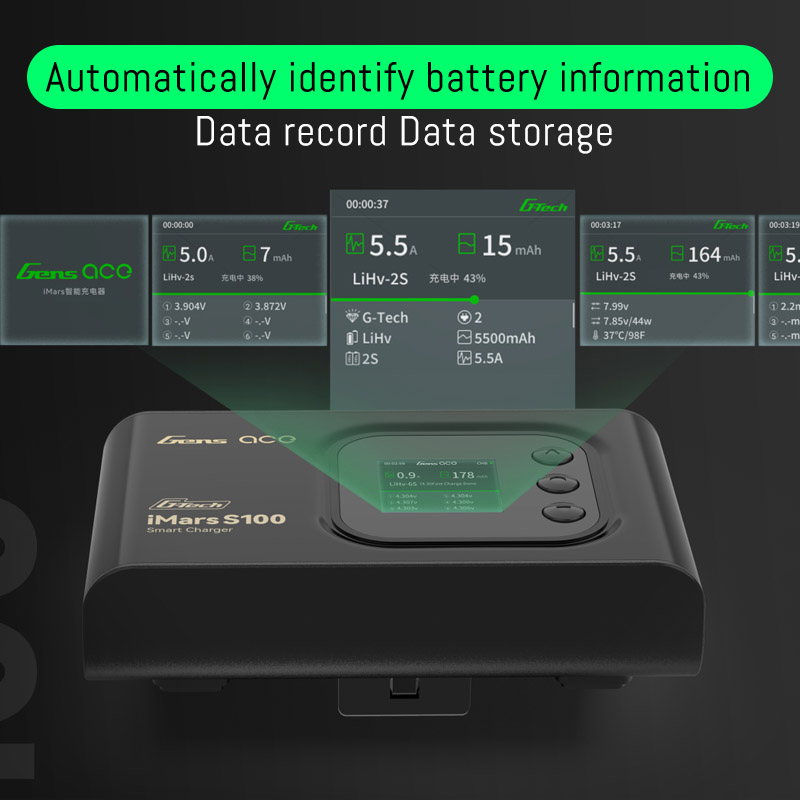 GensAce iMars S100 G-Tech Akıl - Drone Battery Smart incelemesi ve fiyatı