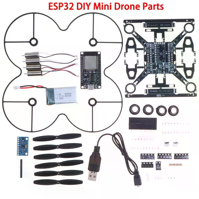 ESP32 Açık Kaynaklı Mini Drone - Drone Battery Bag incelemesi ve fiyatı
