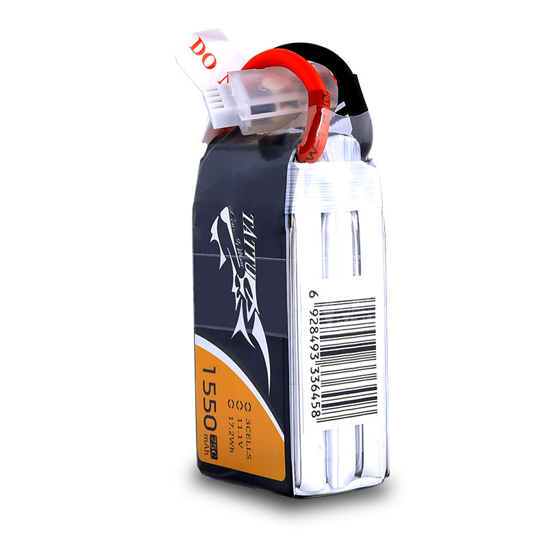 TATTU 3S 11.1V 1550mAh RC LiPo - Drone Battery Connector incelemesi ve fiyatı